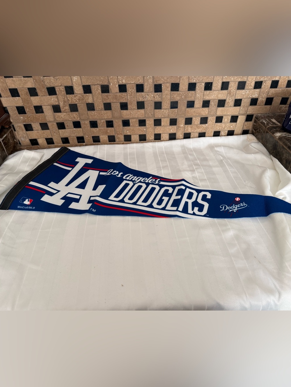 NWT Dodgers MLB WinCraft Banner
